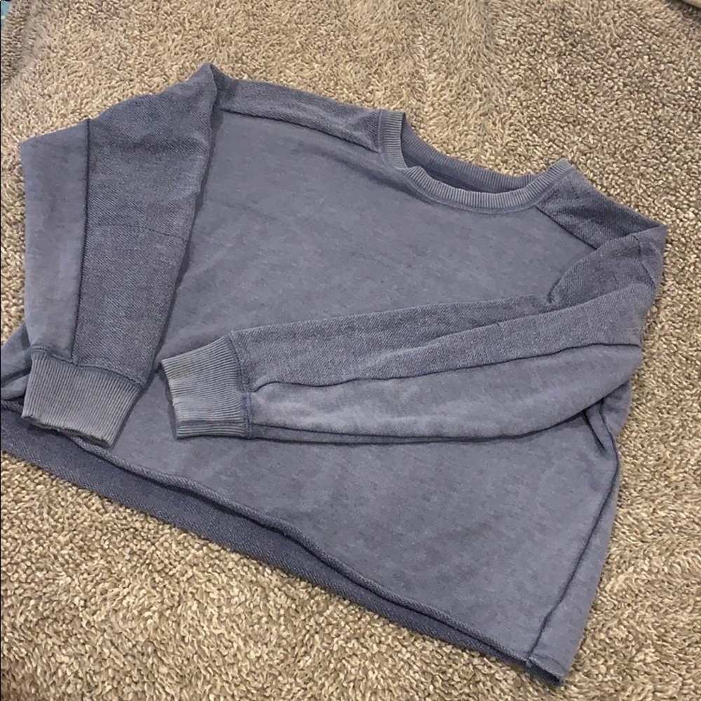 ❤️ Cropped Oversized Aerie Sweatshirt